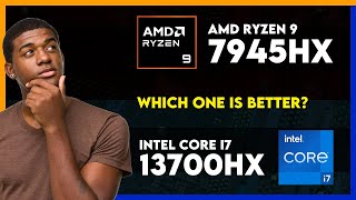 AMD Ryzen 9 7945HX vs Intel Core i7 13700HX Comparison [upl. by Eisserc]