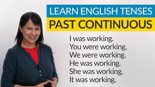 Learn English Tenses PAST CONTINUOUS [upl. by Nareht]