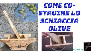 Come costruire lo Schiaccia Olive [upl. by Mannes]