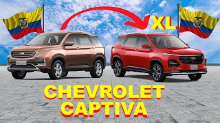 Chevrolet CAPTIVA XL 2024 llega a ECUADOR 🇪🇨 ¿Qué cambió 🤔 [upl. by Schwerin367]