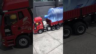 Cute truck delivering water with pure love🤗 [upl. by Barbara]