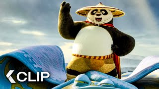 Po Fights Giant Manta Ray Scene  KUNG FU PANDA 4 2024 [upl. by Nevla466]