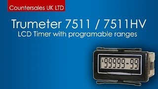 Trumeter 7511 Digital Counter Display [upl. by Notreve]