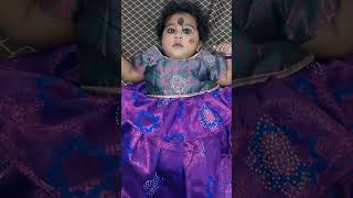 Gummadi Gummadi Song cutebaby hithaishiattitude telugu chiranjeevi daddysong [upl. by Stetson]