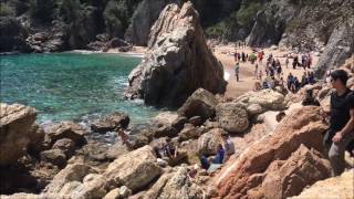 Cala El Golfet  Calella de Palafrugell  Costa Brava  Maig 2017 [upl. by Alicec]