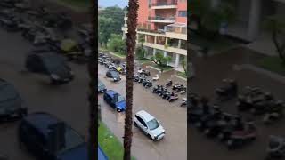 Flooding in Sorrento Italy italy shorts [upl. by Ahsam447]