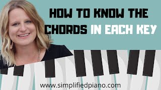 INSTANTLY Know The Chords In Each Key Simplified Music Theory [upl. by Sirtimid476]