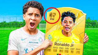 I Made Kid Ronaldo Take A Pro Football Test How Good is he [upl. by Aniweta544]