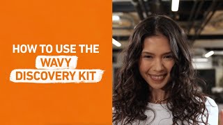 How to Use the Curlsmith Wavy Discovery Kit [upl. by Lepper]