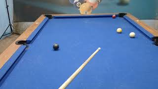 ¿Como meter Bolas pegadas a Banda en el Billar  Tutoriales de Billar 🎱 [upl. by Ydroj326]