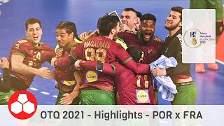 HIGHLIGHTS  Portugal x França  Torneio Pré Olímpico 2021 [upl. by Eignat]