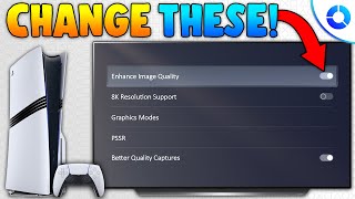 Change These PS5 Pro Settings BEFORE Playing [upl. by Deevan]