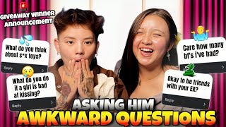 My Tomboy BF answers AWKWARD QUESTIONS for the first time  WINNERS ANNOUNCEMENT  xorem gracy [upl. by Burton]