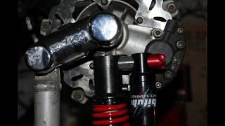 EXCHANGE vespa shock absorber BITUBO RACING  FMPguides [upl. by Denna]