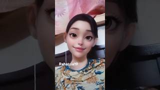 Cartoon filter on trending foryou trendingshorts love shortsviral [upl. by Atterual]