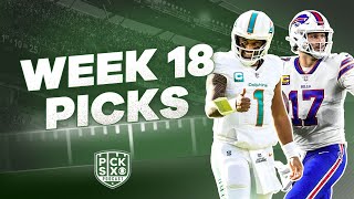 NFL Week 18 Picks Against the Spread Best Bets Predictions and Previews [upl. by Ramin899]