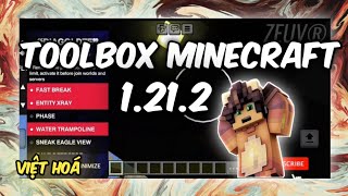 TOOLBOX MINECRAFT PE 1212 VIỆT HÓA  FIX VÔ HẠN THỜI GIAN  MỞ KHÓA PREMIUM [upl. by Walli]