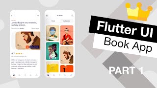 Flutter UI E Book App Tutorial  App from Scratch Part 1 [upl. by Eurydice941]