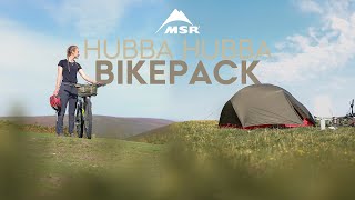 A look at the New MSR Hubba Hubba Bike Packing tent [upl. by Kimmi743]