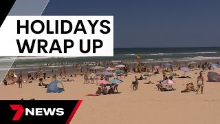 Queenslanders enjoy last of the summer holidays before school returns  7 News Australia [upl. by Aehr]