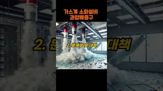 3가스계 소화설비 과압배출구줄톰슨효과압력배출구피압구믹싱모드 [upl. by Meikah]