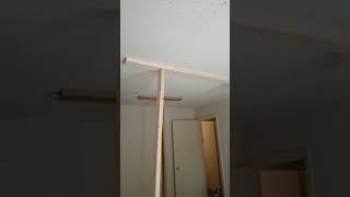 Fix a falling ceiling the easy way [upl. by Yentihw]