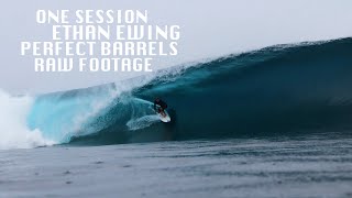 ETHAN EWING SURFING PERFECT BARRELS [upl. by Annirak]