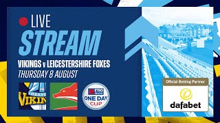 Live Stream  Yorkshire Vikings v Leicestershire Foxes  Metro Bank One Day Cup [upl. by Eehtomit]