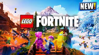 NEW LEGO FORTNITE GAMEPLAY ITS AMAZING Fortnite Chapter 5 [upl. by Magan]