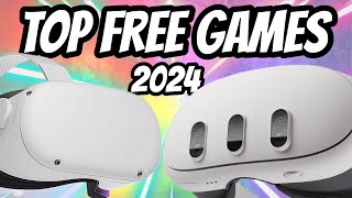 Enjoy the Top 10 FREE QUEST 2 amp Quest 3 GAMES in 2024 [upl. by Nwahsed906]