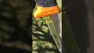 Survival Messer v Zgonc shortvideo bushcraftgear survivalgear knifeskills knive knifeonly [upl. by Ennaxor]