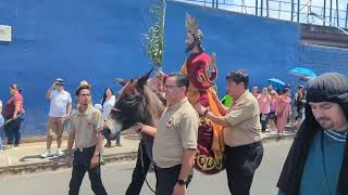 Procesión del Domingo de Ramos Frailes Capuchinos Cartago 2024 HD [upl. by Athalia429]