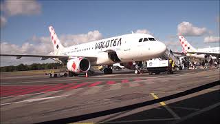 FlightReport Volotea domestic service Airbus A320 Nantes to Montpellier [upl. by Dewey]