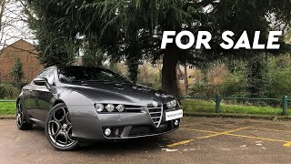 ALFA ROMEO BRERA S V6 32 JTS SUPERCHARGED BY AUTODELTA  ENGINE AND EXHAUST SOUND FOR SALE [upl. by Ardnuhsed38]