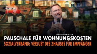 Sozialverband kritisiert Lindner für Wohnungskosten Pauschale [upl. by Olodort]