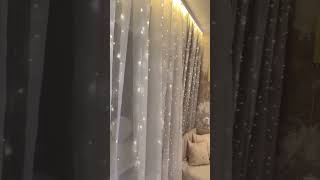 Cortina de LED para decoração❄️🎅🏻🎄Link nos comentários [upl. by Myrt]