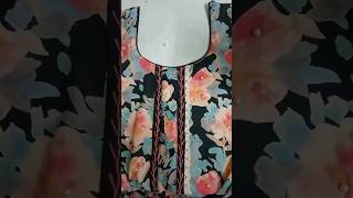 Kurti stitching design Patti and piping ke sathKanta boutique [upl. by Dixie276]