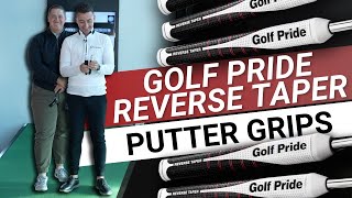 GOLF PRIDE REVERSE TAPER GRIP REVIEW [upl. by Acinomed255]