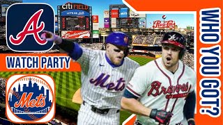 Atlanta Braves vs New York Mets  Live Play by Play amp Reaction Stream 3D Sim  MLB 2024 Game 104 [upl. by Tterrab]