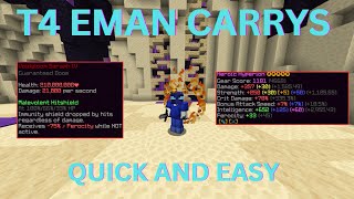 FREE T4 EMAN CARRYS hypixel skyblock [upl. by Rehpotsrihc]