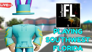 🔴LIVE ROBLOX🔴Playing Southwest Florida [upl. by Gnov]