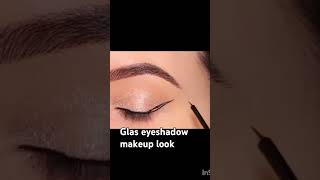 Glas eyeshadow makeup look shorts  ytshorts  makeuptutorial [upl. by Moody]