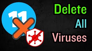 How to Delete All Viruses on Windows 1110 without spening any money Free Viruses Cleanup [upl. by Lucie]