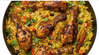 Perfect Basmati rice chicken biryani in cooker [upl. by Markson601]