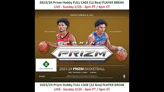 202324 Panini Prizm Basketball Hobby Player Break 2  22524 [upl. by Kcitrap455]