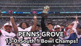 Penns Grove 35 Willingboro 26  South Group 1 Bowl  Red Devils 1st SJ team to go 130 [upl. by Westerfield]