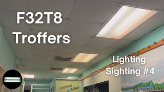 F32T8 Troffers at River Ventures  Lighting Sighting 4  rapidstart12 [upl. by Borras]