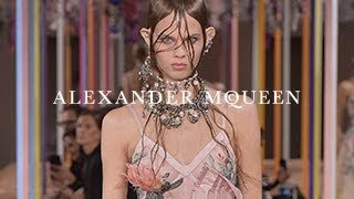 Alexander McQueen  Womenswear SpringSummer 2018 [upl. by Aicrag]