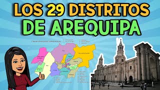 Los 29 Distritos de Arequipa [upl. by Washko954]