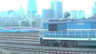 K27 Train from China to North Korea 1 of 2  Beijing  Tianjin  Dandong  Pyongyang [upl. by Breh]